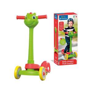 Clementoni Baby Rower Smok, zielony i czerwony trójkołowy rower dla niemowląt, 2-4 lata - Clementoni