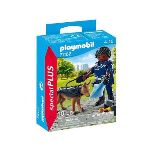 Playmobil: Special PLUS - Rendőr nyomozó kutyával (71162)