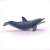 Papo Playful Dolphin Figurine, realistic grey dolphin toy for kids