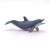 Papo Playful Dolphin Figurine, realistic grey dolphin toy for kids