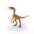 Papo Compsognathus dinosaur figure, green, 17 cm long