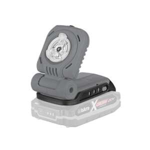 Iskra X-ROSS 20V lampa robocza akumulatorowa IX-FL07, ładowalna lampa robocza LED, mocna i jasna, regulowany kąt, idealna do użytku domowego i profesjonalnego - Reflektor i lampa robocza