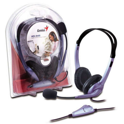 Genius HS-04S Headset mit Mikrofon 31475485