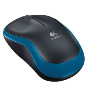 Logitech M185 Безжична оптична мишка, Синя - Мишка