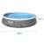 Bestway Fast Set 396 x 84 cm inflatable pool, round, grey, with filter pump, dimensions