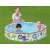 Kinder spielen im Bestway FillN Fun aufblasbaren Pool mit Unterwasserwelt-Design, 152 x 25 cm