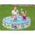 Kinder spielen im Bestway FillN Fun aufblasbaren Pool mit Unterwasserwelt-Design, 152 x 25 cm