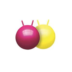 Szarvacskás ugráló labda - rózsaszín - 45 cm 85279635 Ugráló labda / figura