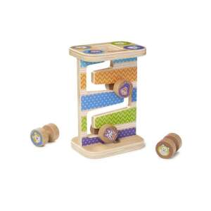 Hölzerner Zickzack-Rollenbahn-Spielzeug für Babys und Kleinkinder - Melissa & Doug