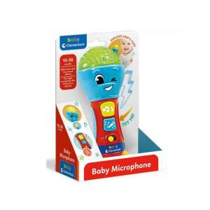 Baby zenélő mikrofon hanggal - Clementoni 57086368 Fejlesztő játék babáknak - Fényeffekt