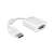Delock DisplayPort to VGA adapter, white, 12.5cm cable
