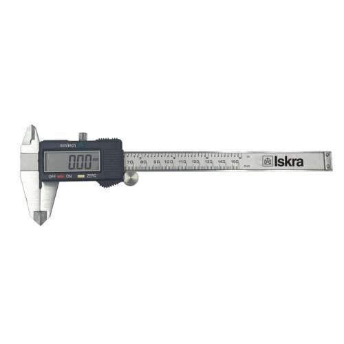 Iskra digitális tolómérő, 0-150mm, mérőeszköz, precíziós műszer - Iskra