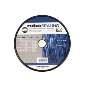 RoboSealing 200m 5.0mm Schaumgummi-Dichtband für die Abdichtung von Fugen an Klimaanlagen, ratioparts - Saugroboter-Zubehör