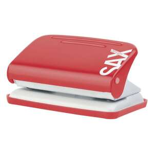 Perforator de hârtie roșu SAX Design 218 - Perforatori de hârtii