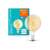 LEDVANCE SMART+ Bluetooth smart bulb, globe shape, warm white, dimmable, E27 base, works with Apple HomeKit, Amazon Alexa, Google Assistant, packaging