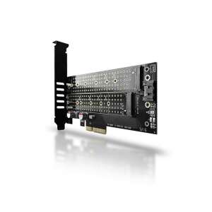 Adaptér Axagon PCEM2-D PCI-Express M.2 pre NVMe a SATA SSD disky - AXAGON
