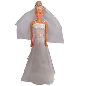 Steffi Love doll in a white wedding dress with a veil - Simba Toys Baba