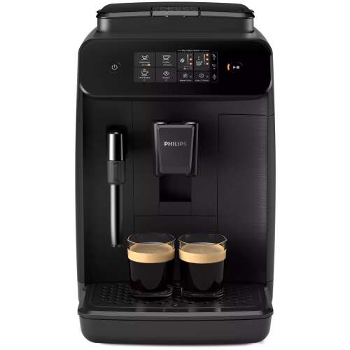 Philips Serie 800 EP0820/00 Automatische Kaffeemaschine mit manueller Aufschäumdüse, schwarz