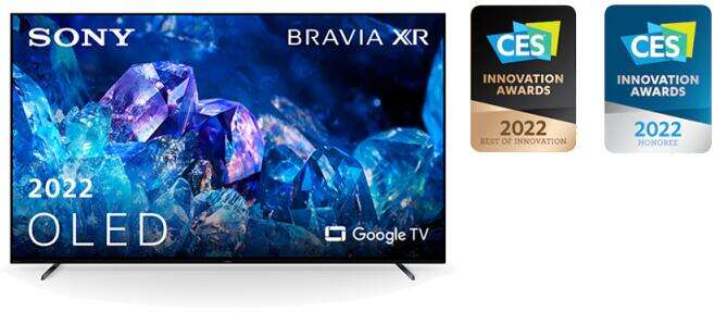 Sony xr77a80kaep smart oled 4k ultra hd televízió, 195 cm, google tv