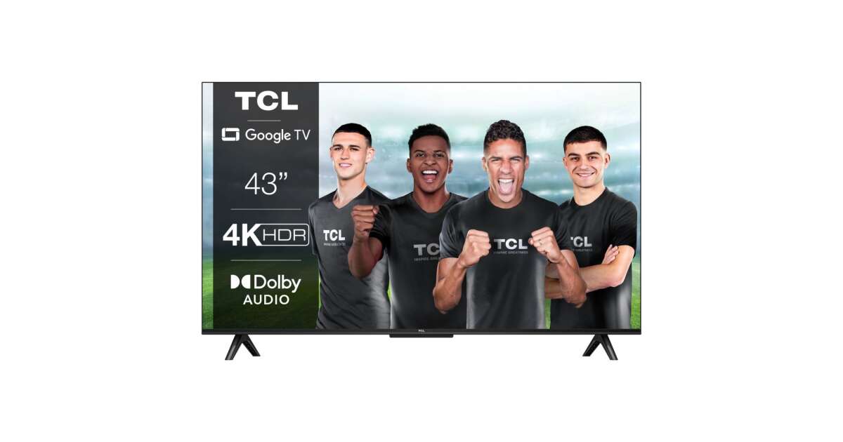 Televisor Smart TCL 43 Pulgadas (109 cm) 43P635 4K-UHD LED Google