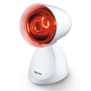Beurer IL 11 Infrarotlampe, weiß, verstellbarer Kopf, 100 Watt - Info-Rampe