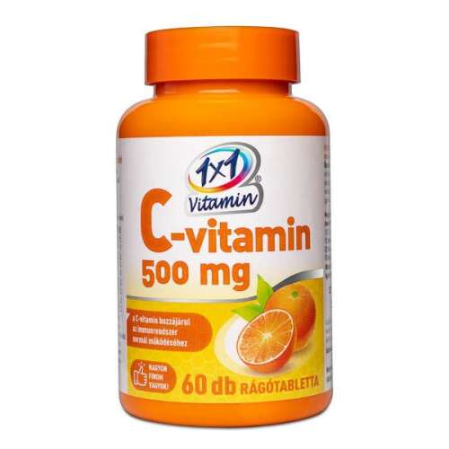 1x1 Vitaday C-vitamin 500 mg rágótabletta narancs (60db) 57118334