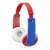 JVC HA-KD7R Biztonságos fejhallgató gyerekeknek - Piros és kék