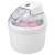 Clatronic ICM 3764 Ice Cream Maker with pink ice cream inside
