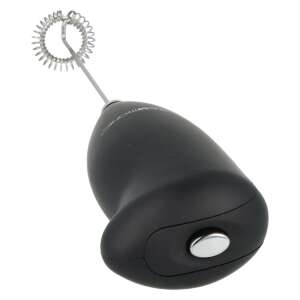 Clatronic MS 3089 Milk Frother, Black, Battery Operated, for Cappuccino, Latte, Cocktails, Salads - Clatronic