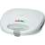 Clatronic ST 3477 sandwich maker, white, closed, front view
