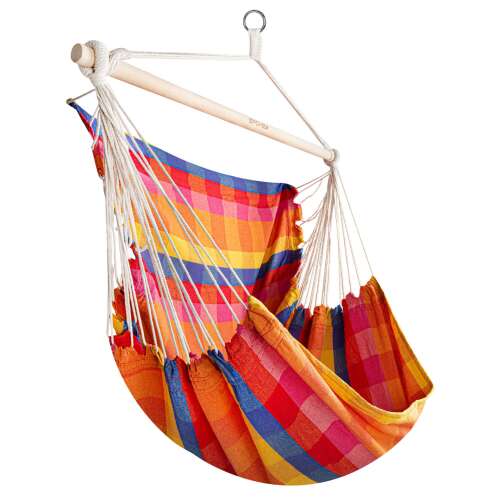 Krzesło hamakowe Spokey Pad Deluxe Multicolor do użytku wewnątrz i na zewnątrz