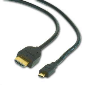 Gembird Cablexpert HDMI - micro HDMI kábel, 3m, fekete - HDMI kábel