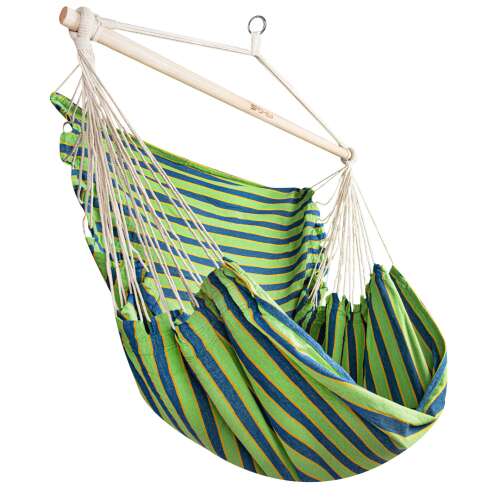 Spokey Pad Deluxe zöld dupla függőágy szék