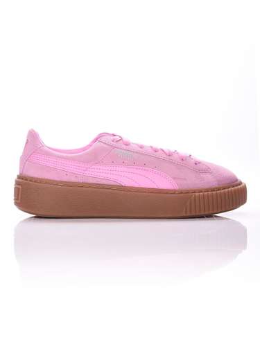 Puma Suede Platform Jr lány Utcai cipő #rózsaszín 31408254