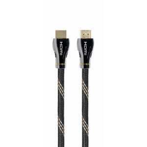 Kabel HDMI Gembird Cablexpert 8K 2.1, 2m, czarny, pleciony, wysokiej prędkości, z Ethernet - Gembird