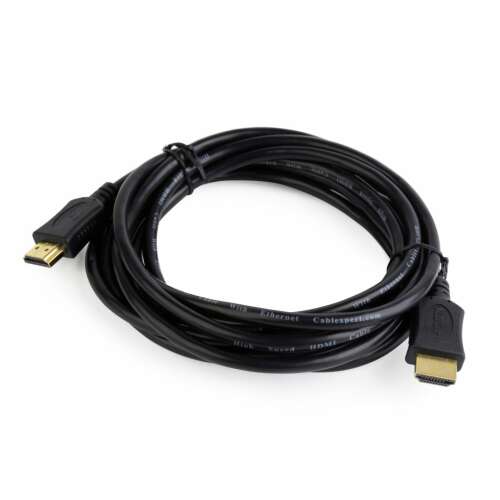 Gembird Cablexpert HDMI 1.4 kábel, 3 méter, fekete, férfi-férfi - 3M