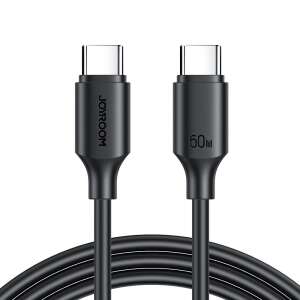Joyroom S-CC060A9 USB-C to USB-C 60W fast charging data cable, black, 1 meter - USB Cable