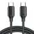 Kabel do transmisji danych Joyroom S-CC060A9 Czarny USB-C do USB-C 60W