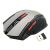 Angled view of ATL Wireless Gaming Mouse - 1600 DPI - Grey/Black with USB receiver