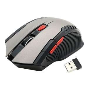 Wireless gaming mouse, ATL, 1600 DPI, black and silver - Mouse