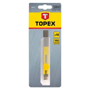 TOPEX 18B527 Replacement Scraper Blades - Pack of 10 - Topex