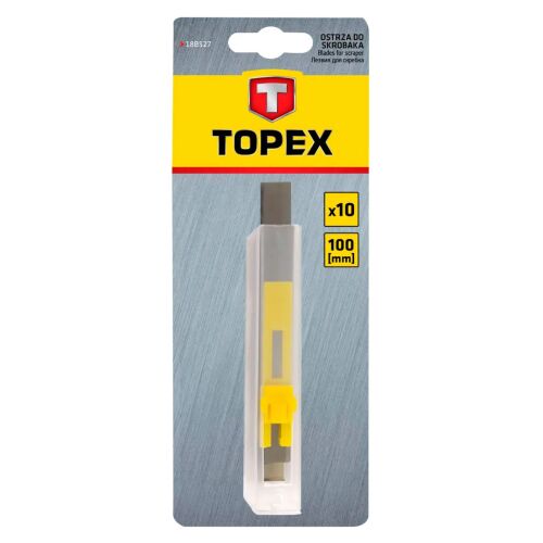 TOPEX 18B527 Replacement Scraper Blades - Pack of 10