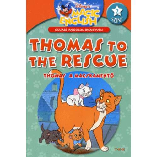 Olvass angolul - Thomas a macskamentő 32027474