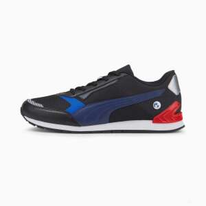 Puma BMW MMS Track Racer Cipő, Fekete-Kék, 2022 57138438 Férfi utcai cipők