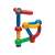 Stick-O magnetic building toy, example of a structure built with the pieces