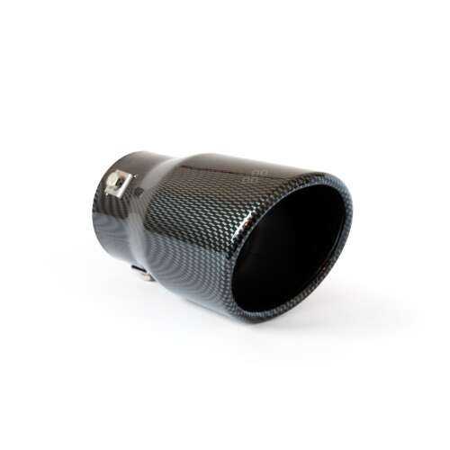 Autobliz MT007C výfuková koncovka z nerezovej ocele, vzhľad uhlíkových vlákien