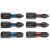 GRAPHITE Impact Driver Bit Set - 6 pieces, PH1, PH2, PH3, PZ1, PZ2, PZ3, 25 mm 75161325