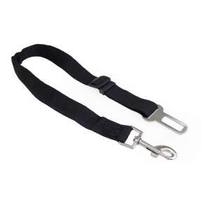 Centură de siguranță neagră pentru animale de companie pentru mașină - Lese