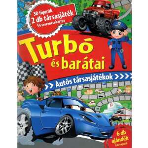 Turbó és barátai - Autós társasjátékok 32028357 Gyermek könyvek