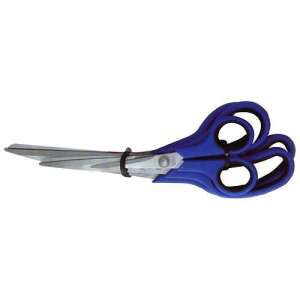 Foarfece de hârtie Strend Pro, pachet de 3, 140/215/245 mm, mânere albastre - Foarfece